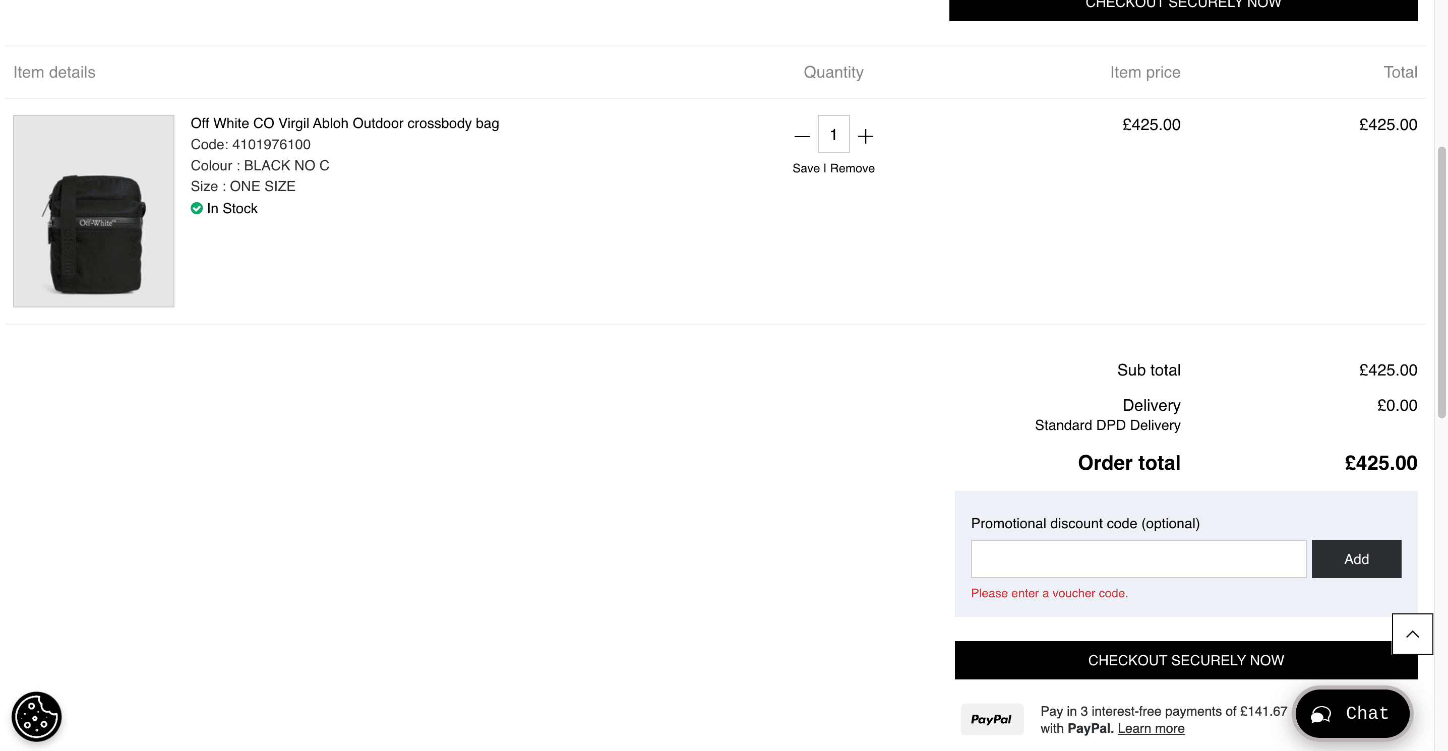 How to apply Sevenstore coupon code
